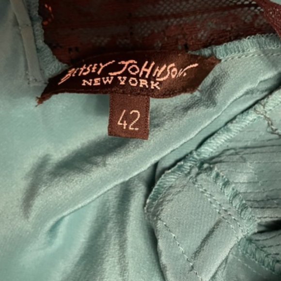 Vintage Betsey Johnson New York Silk Dress - Picture 6 of 7